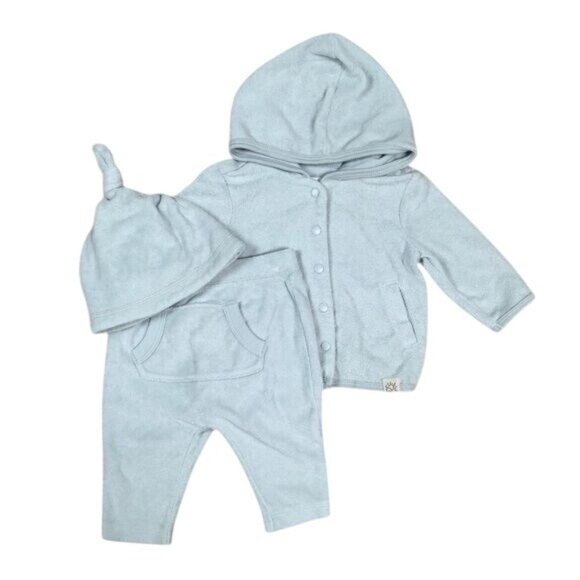 Gymboree Baby Jacket, Pants & Hat Set3-6 Months GreyNWT